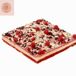 Plaatgebak rood fruit shortbread
